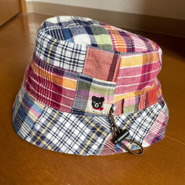 DOUBLE.B(ダブルビー)のダブルb ミキハウス　帽子　48 50 ハット　リバーシブル キッズ/ベビー/マタニティのこども用ファッション小物(帽子)の商品写真
