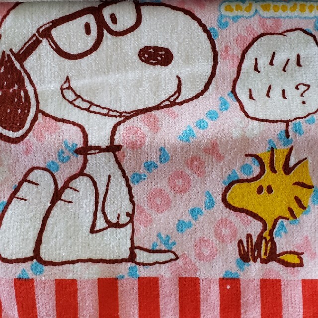 SNOOPY(スヌーピー)のスヌーピー　プチタオル　５枚 エンタメ/ホビーのアニメグッズ(タオル)の商品写真