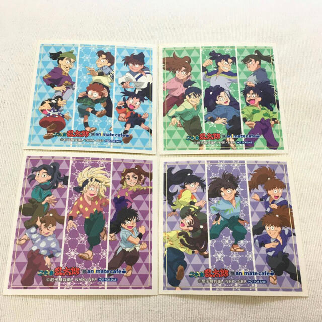 非売品 忍たま乱太郎 アニメイトカフェ ステッカー シール ノベルティ セット エンタメ/ホビーのアニメグッズ(その他)の商品写真