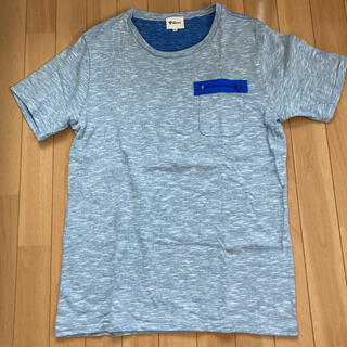 ザショップティーケー(THE SHOP TK)のthe shop TK MIXPICE Tシャツ（水色系）(Tシャツ/カットソー(半袖/袖なし))