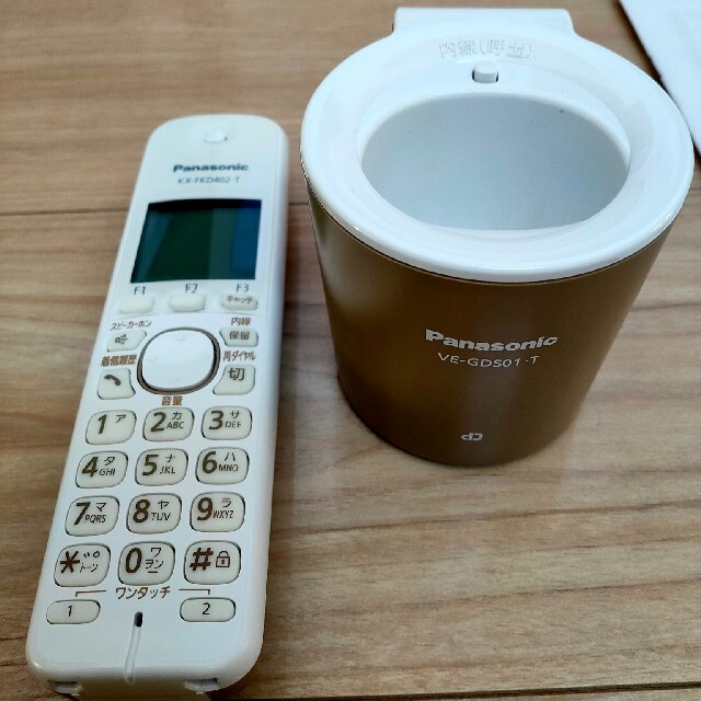 Panasonic(パナソニック)のPanasonic コードレス電話機 ＶＥ－ＧＤＳ０１ＤＬ スマホ/家電/カメラの生活家電(その他)の商品写真