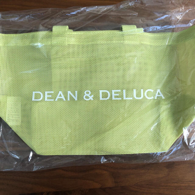 DEAN & DELUCA(ディーンアンドデルーカ)のDEAN&DELUCA ＊メッシュトートバッグ Sサイズ ライムグリーン レディースのバッグ(エコバッグ)の商品写真