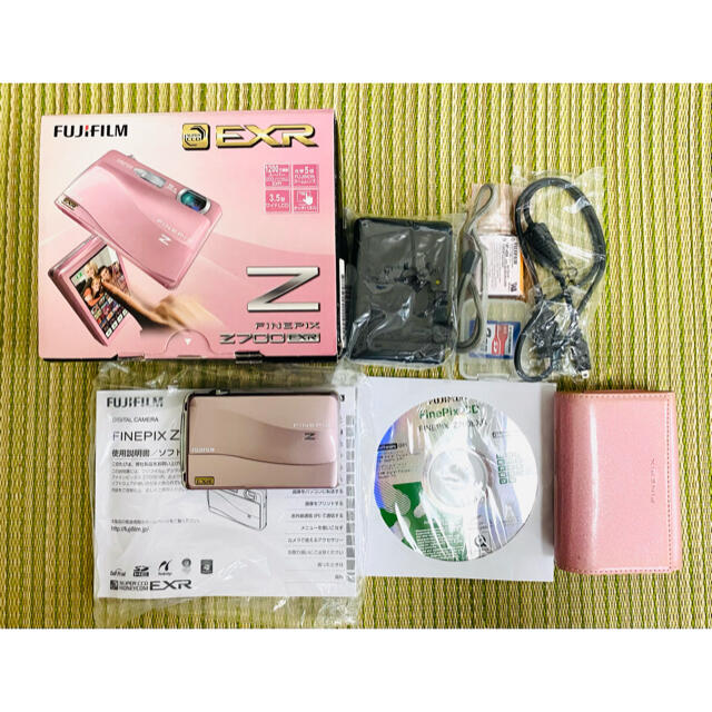 富士フイルム(フジフイルム)のFUJI FILM  FINEPIX Z700EXR PINK デジカメ スマホ/家電/カメラのカメラ(コンパクトデジタルカメラ)の商品写真