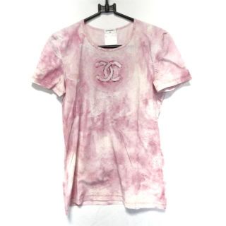 シャネル(CHANEL)のシャネル 半袖Tシャツ サイズ38 M - P34611(Tシャツ(半袖/袖なし))