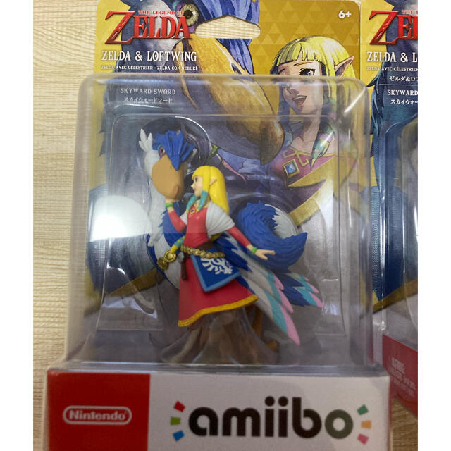 新品 amiiboゼルダ&ロフトバードスカイウォード×３個！ゼルダの伝説シリーズ