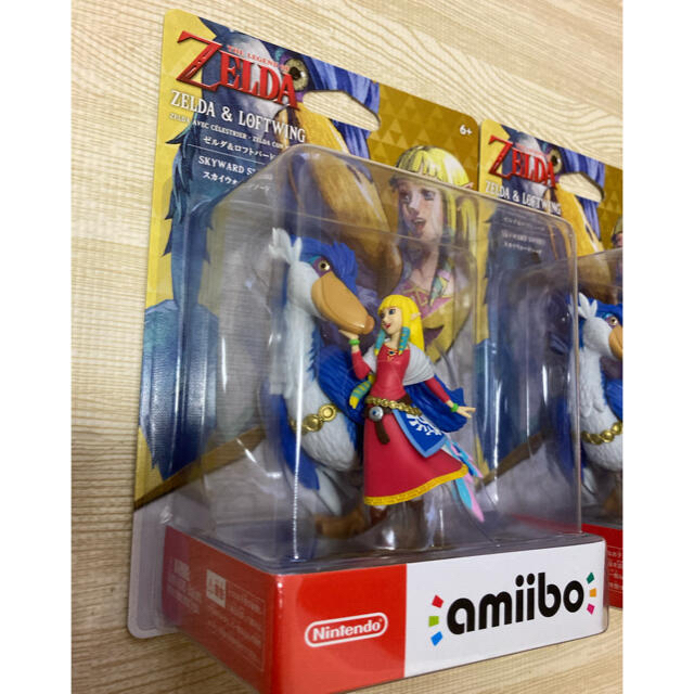 新品 amiiboゼルダ&ロフトバードスカイウォード×３個！ゼルダの伝説シリーズ