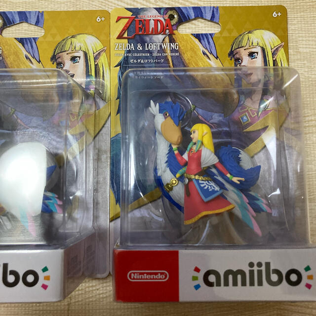 新品 amiiboゼルダ&ロフトバードスカイウォード×３個！ゼルダの伝説シリーズ