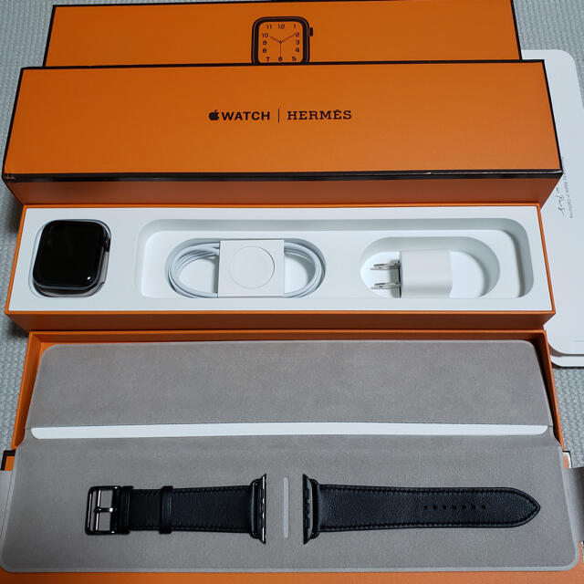 Apple Watch Hermes Series5 アップルウォッチ エルメス - 腕時計
