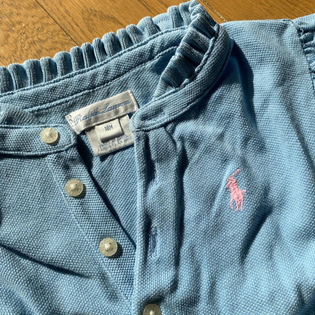 Ralph Lauren(ラルフローレン)のラルフローレン　80サイズ　ワンピース キッズ/ベビー/マタニティのベビー服(~85cm)(ワンピース)の商品写真