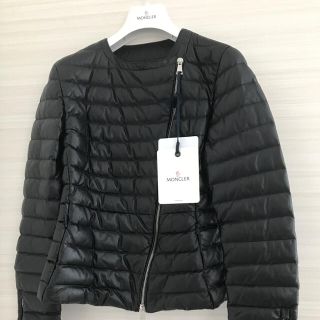 MONCLER - モンクレール レディース 新品 0サイズ ライダース 革ジャン