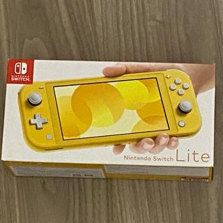 ニンテンドースイッチ(Nintendo Switch)の【新品未開封】NINTENDO SWITCH LITE イエ…※注意有(携帯用ゲーム機本体)