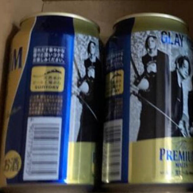 サントリー(サントリー)のプレミアムモルツ　glay空缶2本 食品/飲料/酒の酒(ビール)の商品写真