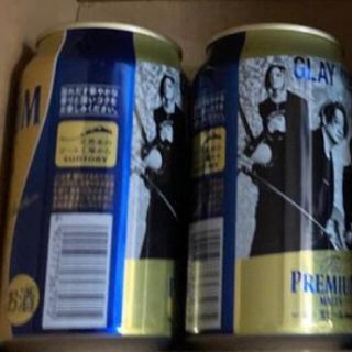 サントリー(サントリー)のプレミアムモルツ　glay空缶2本(ビール)