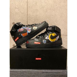 ナイキ(NIKE)のSUPREME × NBA × NIKE AIR FORCE 1 MID AF1(スニーカー)