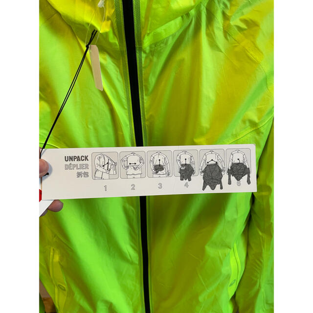 NIKE LAB TRANSFORM JACKET YELLOW L ナイキラボ - ナイロンジャケット