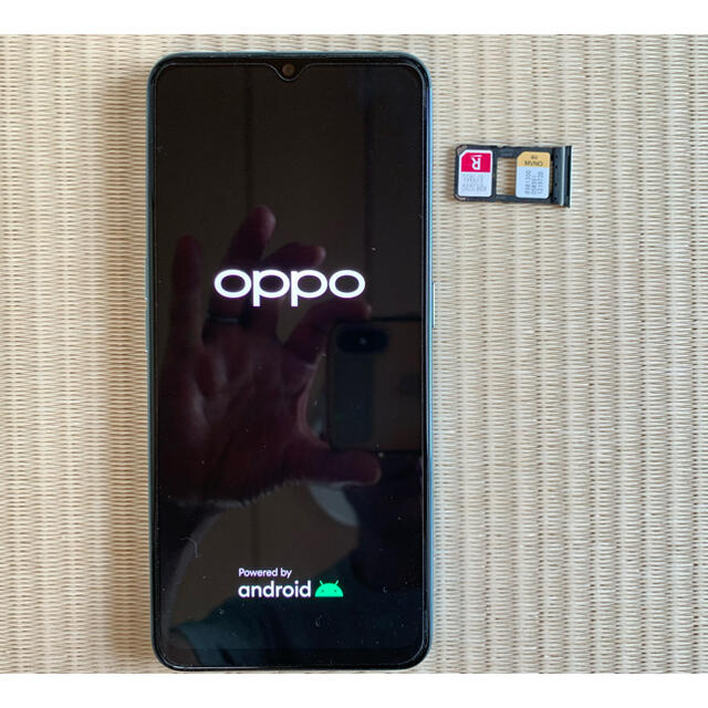 経典 OPPO Reno 3a ホワイト SIMフリー美品 -スマートフォン本体