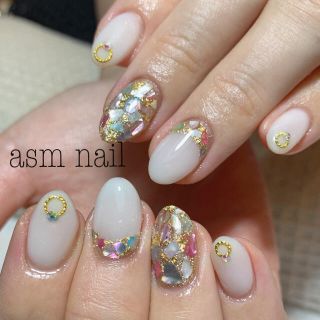 ネイルチップ ジェルネイル  asmnail