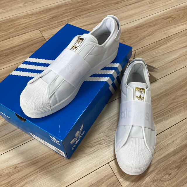 adidas - adidas SST SLIP ON アトモスピンク ホワイト 28.0㎝ 新品の ...