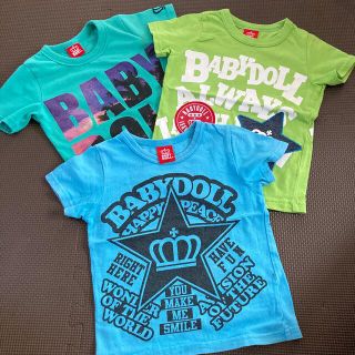 ベビードール(BABYDOLL)の男の子　Tシャツ　3枚まとめ売り　100㎝(Tシャツ/カットソー)