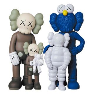 メディコムトイ(MEDICOM TOY)のKAWS FAMILY BROWN/BLUE/WHITE(その他)