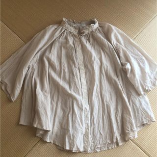 MIDIUMISOLID / ギャザーブラウス【北欧暮らしの道具店】 MIDIUMISOLID / ギャザーブラウス【北欧暮らしの道具店】