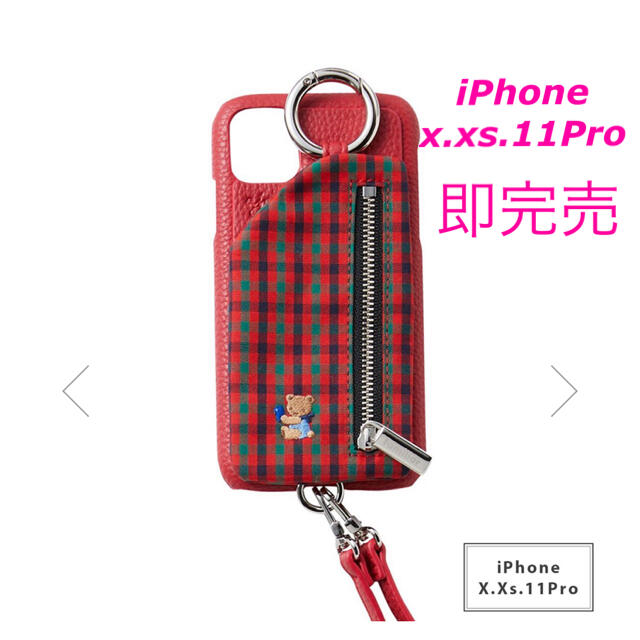 コラボ新品　ajew familiar 別注　iPhoneケース X.XS.11pro