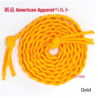 アメリカンアパレル(American Apparel)の新品 廃盤デザイン アメリカンアパレル ジャージベルト(ベルト)