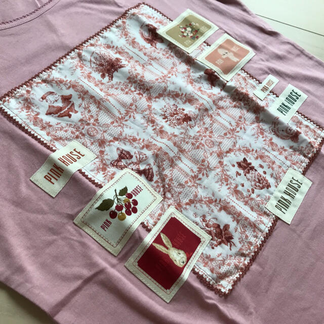 PINK HOUSE(ピンクハウス)の☆新品　ピンクハウス  Tシャツ ピンク レディースのトップス(Tシャツ(半袖/袖なし))の商品写真