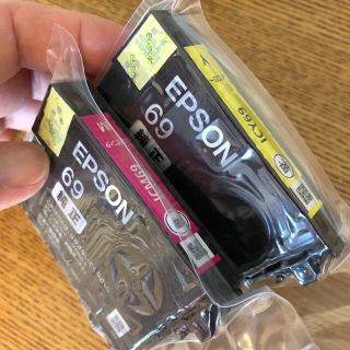 エプソン(EPSON)のエプソン　純正インクカートリッジ　IC4CL69 マゼンダ　イエロー(OA機器)