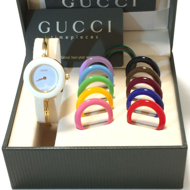 Gucci(グッチ)の3.新品同様 グッチ GUCCI 時計 チェンジベゼル レディースのファッション小物(腕時計)の商品写真