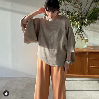 アメリヴィンテージ(Ameri VINTAGE)のCLANE SQUARE SLEEVE SHORT TOPS(シャツ/ブラウス(半袖/袖なし))