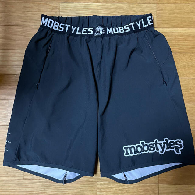 MOBSTYLES(モブスタイル)のMOBSTYLES RUNNING MOSH PANTS サイズL メンズのパンツ(ショートパンツ)の商品写真