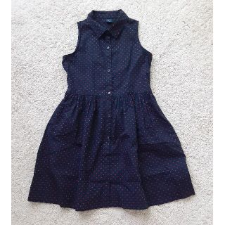 ギャップ(GAP)のGAP 　シャツワンピース　160(ワンピース)