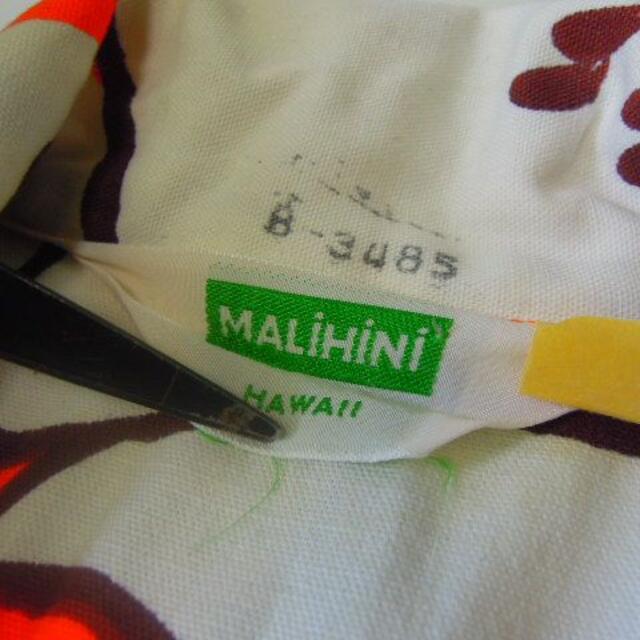 vk2 70's Malihini Hawaii マリヒニハワイアン アロハシャ 5