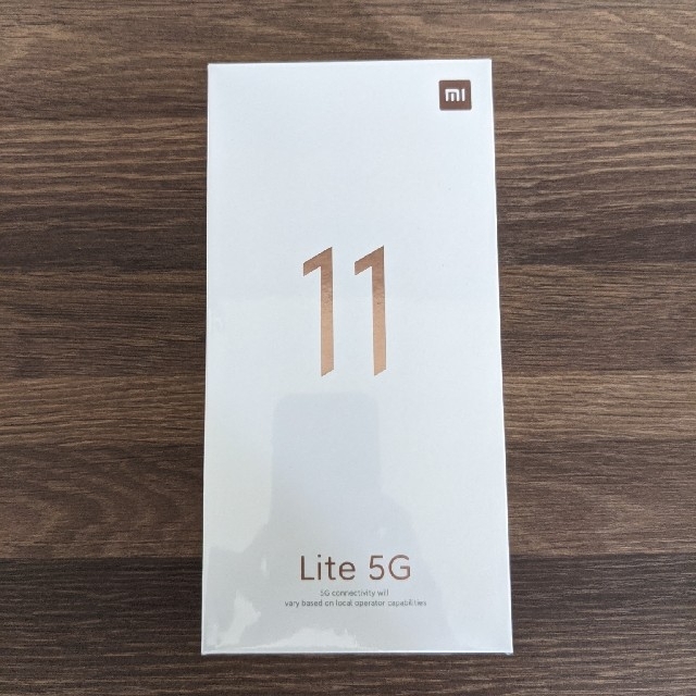 新品未開封 Mi 11Lite 5G トリュフブラック