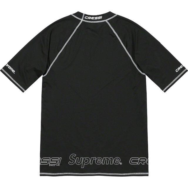 Supreme(シュプリーム)のL Supreme Cressi Rash Guard Black スポーツ/アウトドアのスポーツ/アウトドア その他(サーフィン)の商品写真