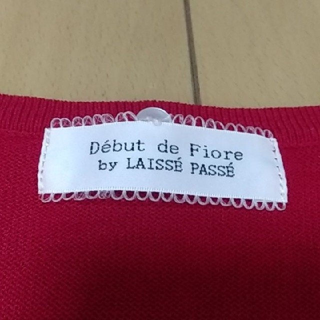 Debut de Fiore(デビュードフィオレ)のデビュー ド フィオレ バイ レッセ パッセ　半袖ニット☆ レディースのトップス(ニット/セーター)の商品写真