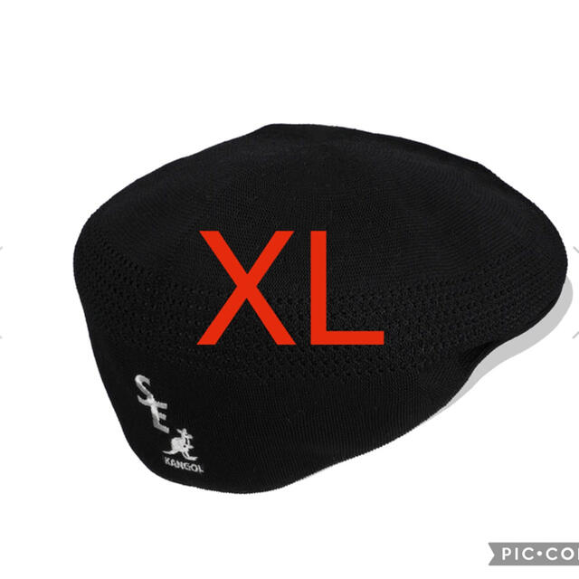 KANGOL x WDS Tropic 504 Ventair / BLACKハンチング/ベレー帽