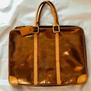 ルイヴィトン(LOUIS VUITTON)のLOUIS VUITTON ルイ ヴィトン モノグラム ブリーフケース エナメル(ビジネスバッグ)