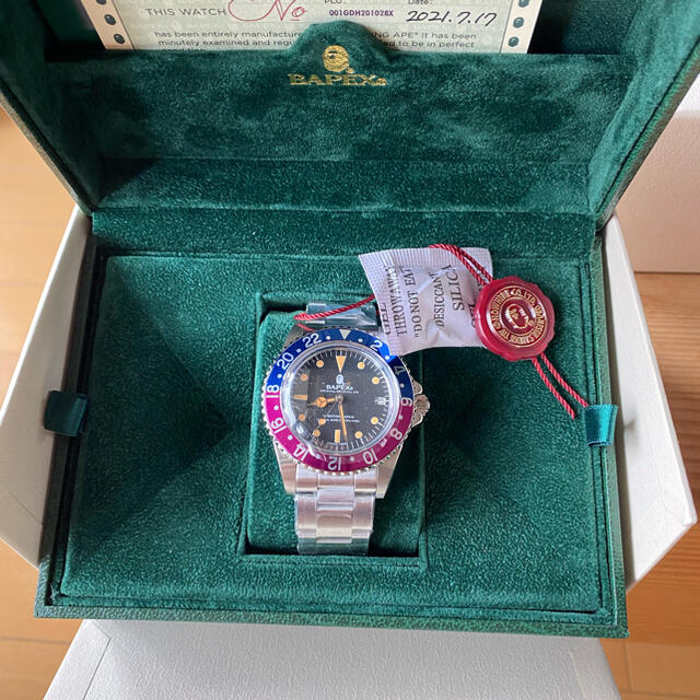 BAPE VINTAGE TYPE 2 BAPEX 時計 新品