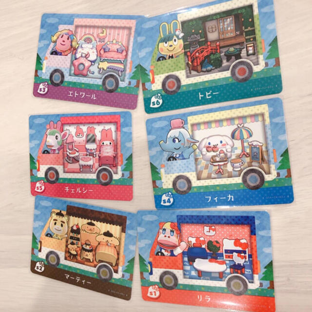 Nintendo Switch(ニンテンドースイッチ)のあつ森　amiibo サンリオコラボ　セット販売 エンタメ/ホビーのアニメグッズ(カード)の商品写真