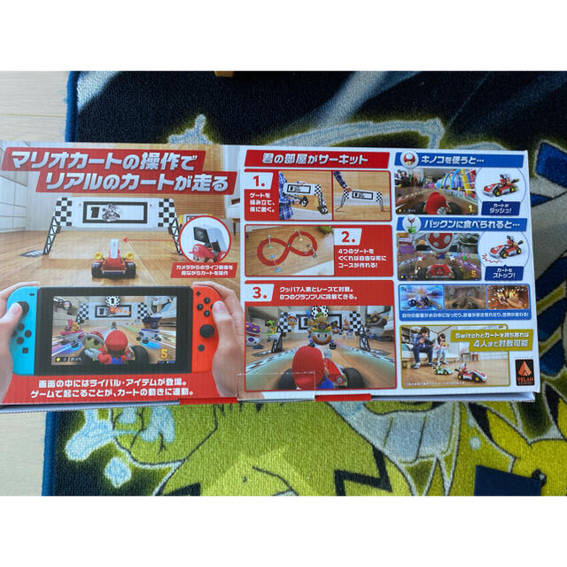 Nintendo Switch(ニンテンドースイッチ)のマリオカート ライブ ホームサーキット マリオセット Switch エンタメ/ホビーのゲームソフト/ゲーム機本体(家庭用ゲームソフト)の商品写真