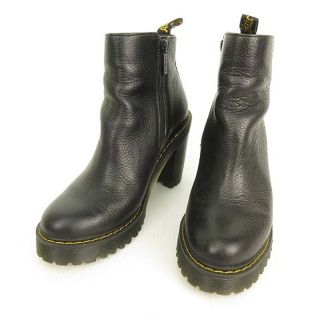 ドクターマーチン(Dr.Martens)のドクターマーチン MAGDALENA ブーティ ショートブーツ UK6 ブラック(ブーツ)