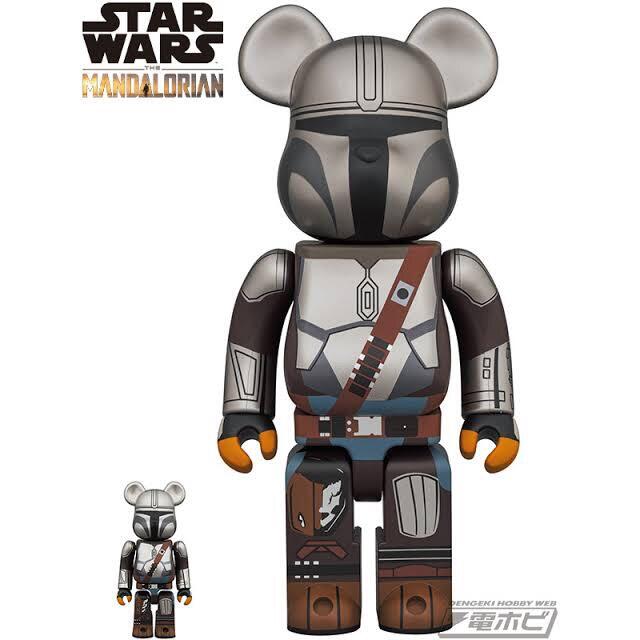 BE@RBRICK MANDALORIAN 100％ 400%-