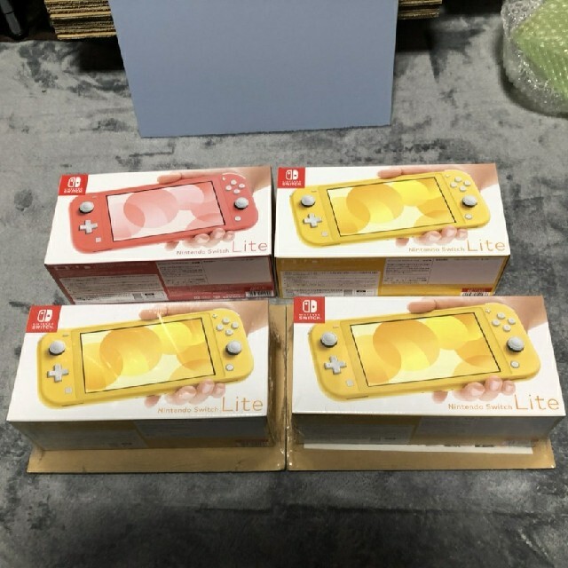 人気No.1】 Nintendo 新品未開封品 4つセット 任天堂 switch lite