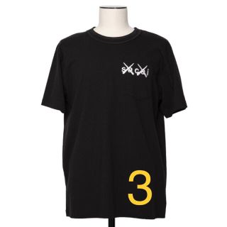 サカイ(sacai)のsacai KAWS embroidered tee (Tシャツ/カットソー(半袖/袖なし))