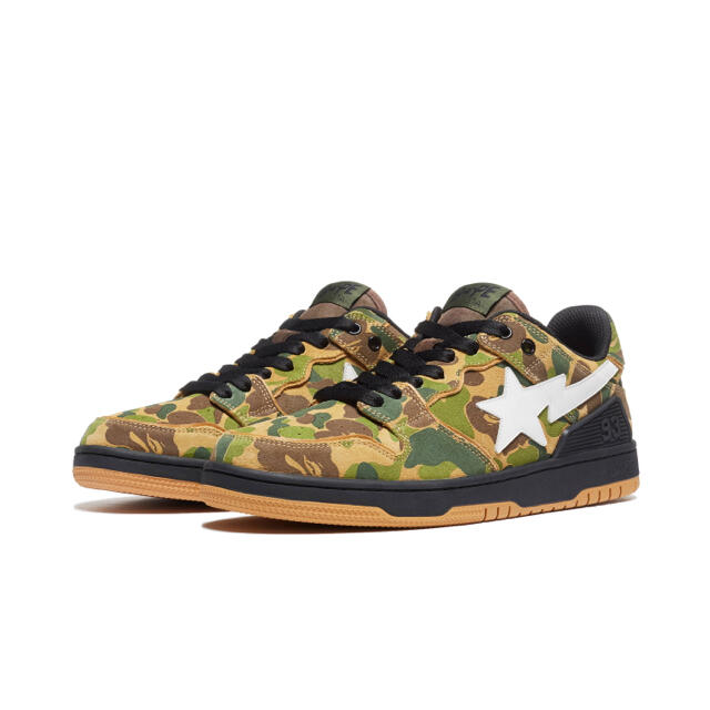 BAPE SK8 STA ABC CAMO GREEN US11 BAPESTA靴/シューズ