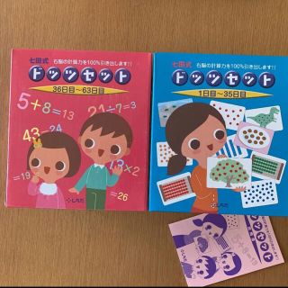 七田式　しちだ式　ドッツセット　ドッツカード　フラッシュカード(知育玩具)