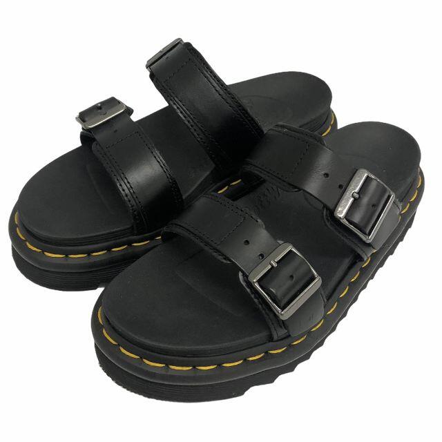 5cm最大幅ドクターマーチン MYLES SLIDE SANDAL サンダル 36 黒