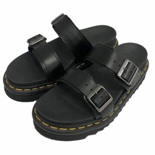 ドクターマーチン(Dr.Martens)のドクターマーチン MYLES SLIDE SANDAL サンダル 36 黒(サンダル)